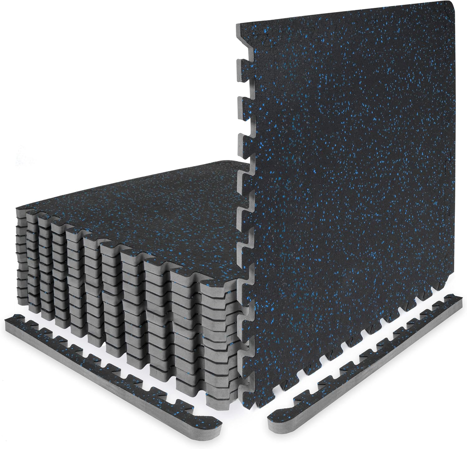 Buy ProsourceFit Rubber Top Exercise Puzzle Mat ½ or ¾ inch, EVA Foam