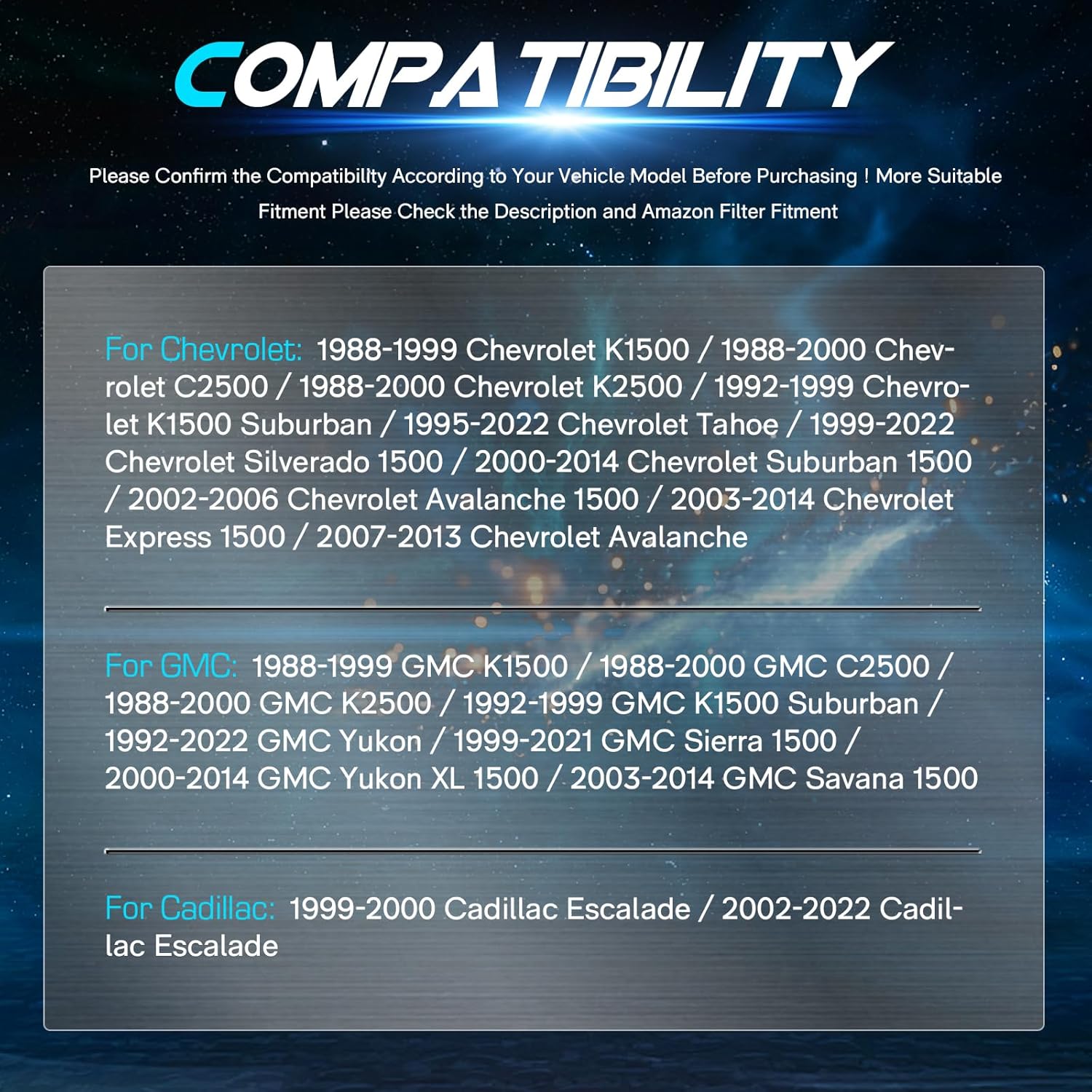 1.5" (38.1mm) 6x5.5 Wheel Spacers 14x1.5 Studs Fits GMC Sierra Yukon Denali Savana Safari Ram 1500, 6x139.7mm 6 Lugs Wheel Adapters for Chevy Blazer Silverado Suburban Avalanche K1500 C/K2500