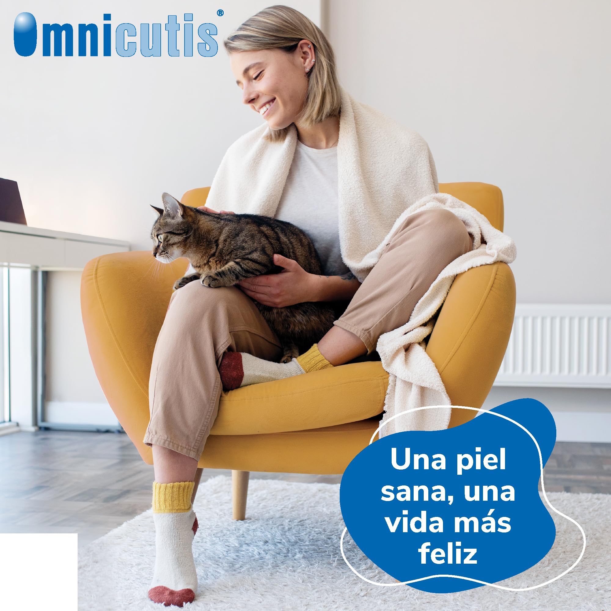 Omnicutis Hifarmax - Suplemento con Vitaminas, Zinc y Omega 3 para Perros y Gatos | Anticaída de Pelo, Alivio de Picor, Cuidado de la Piel y Pelo Brillante | Vitaminas para Perros y Gatos | 150 Perlas