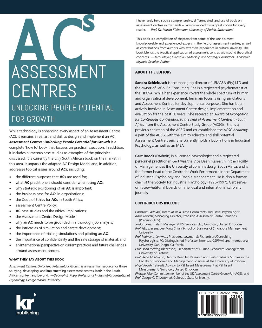 Assessment Centres: Unlocking People Potential for Growth - 2nd Edition