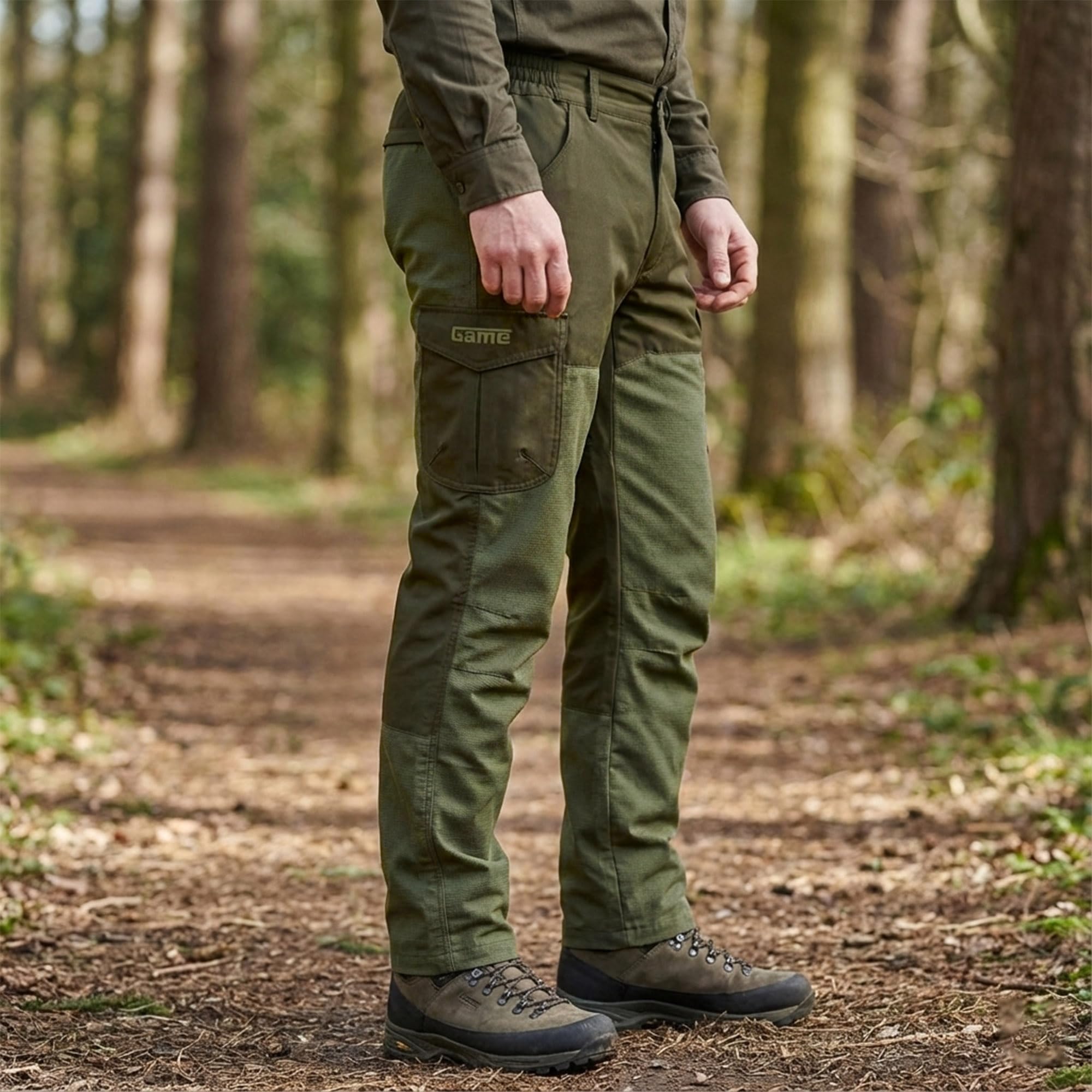 Game Excel Ripstop - Pantalones para hombre, impermeables, transpirables, costuras selladas