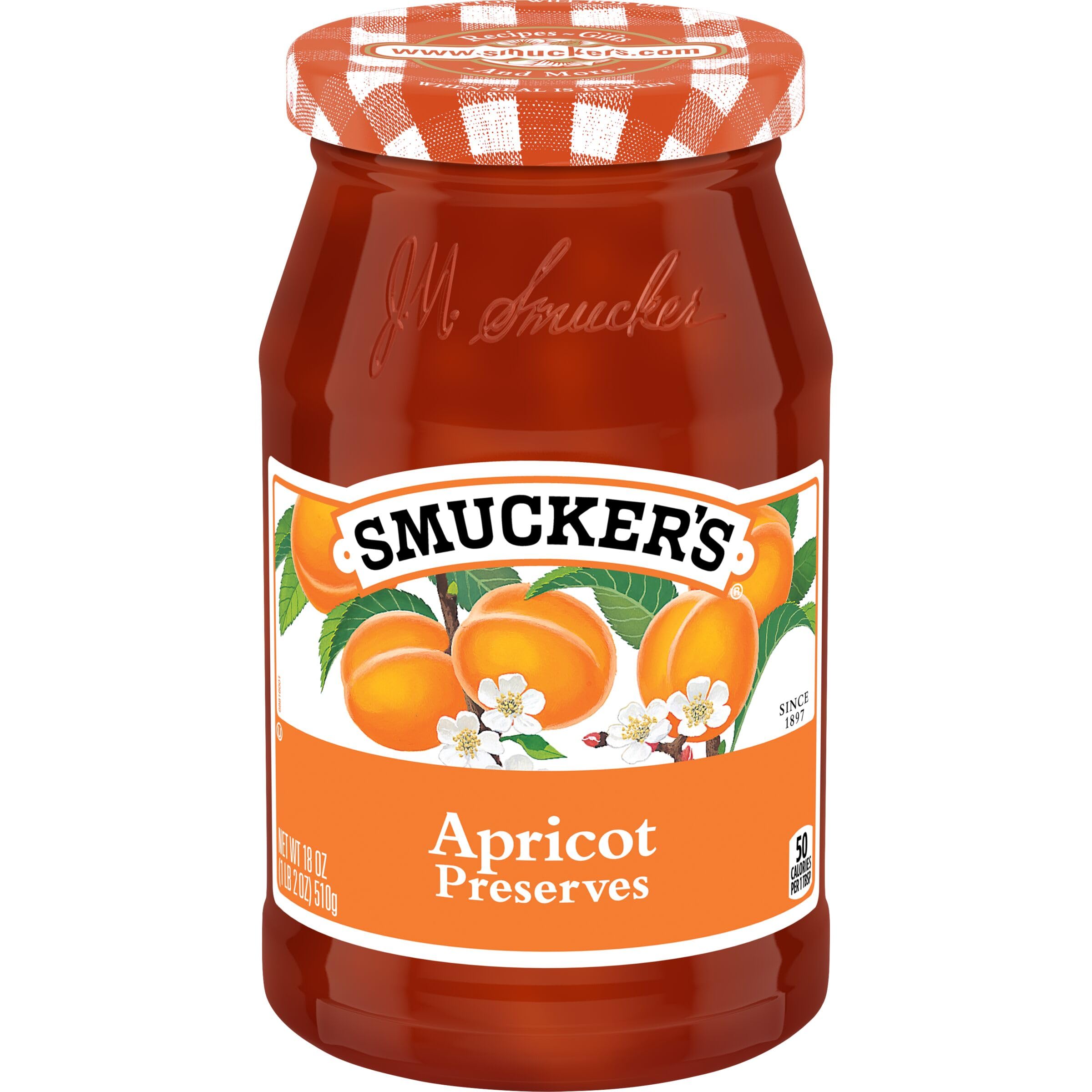Smucker's Apricot Preserves, 18 Ounces (Pack of 6)
