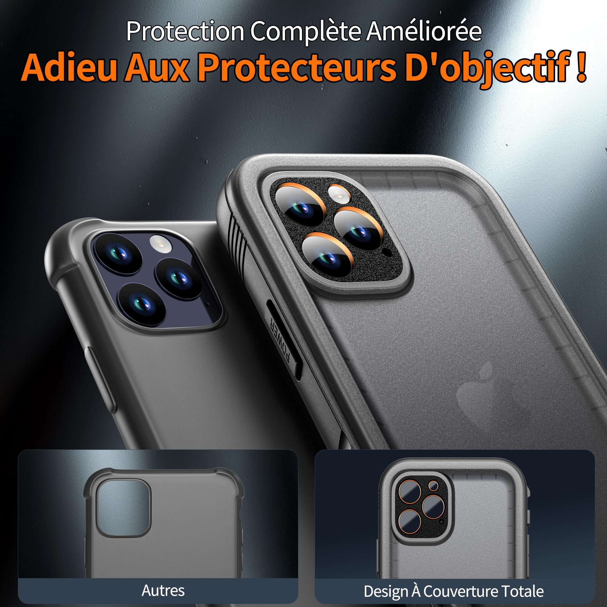 Coque iPhone 11 antichoc 360 degrés avec protection d'écran intégrée