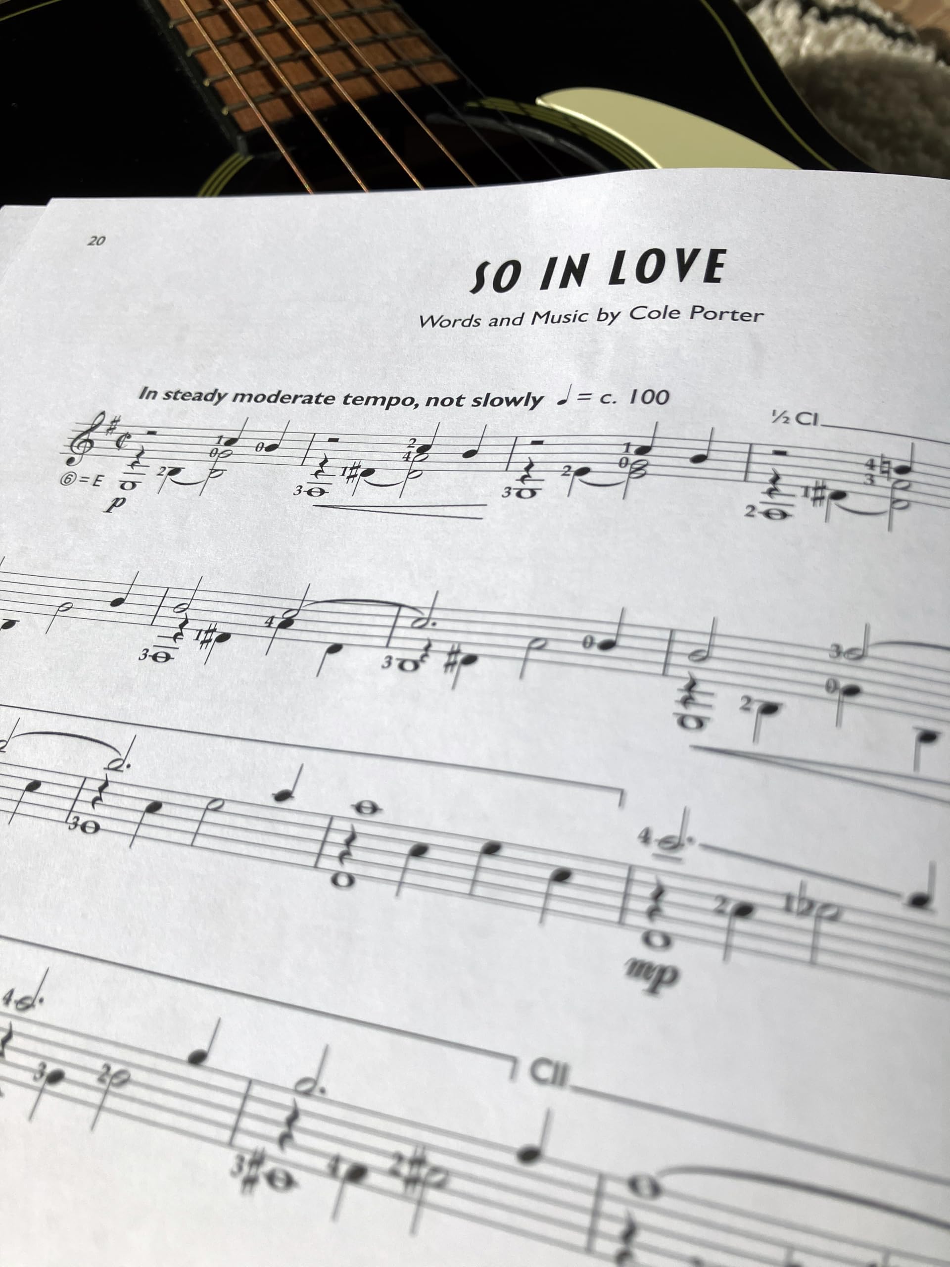 Cole Porter for Guitar
