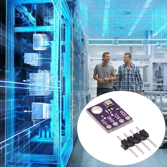 BME280 Digital Sensor Module Temperature Humidity Pressure Data Collection 1.7V-3.6V Integrated Compact Design Module