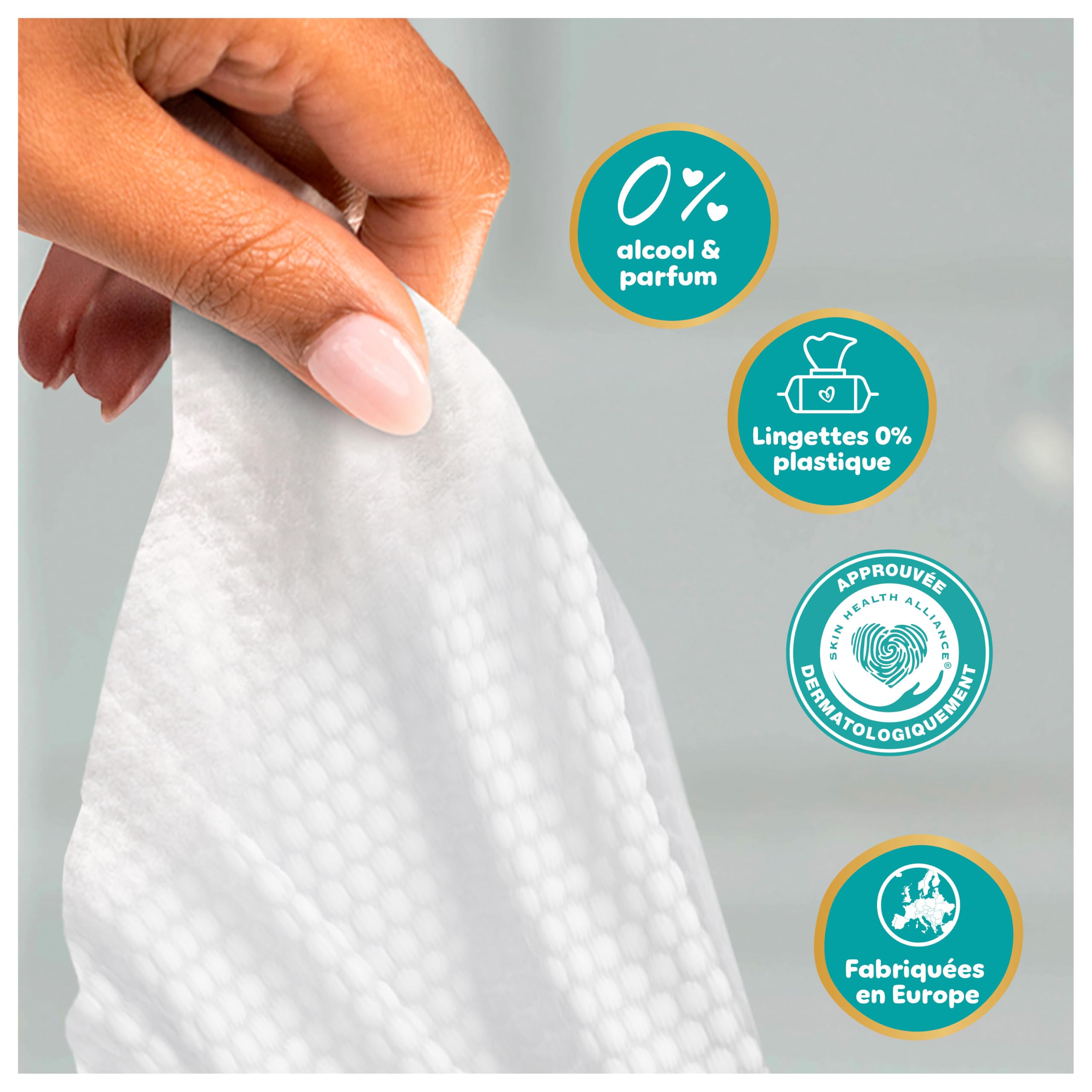 Pampers Aqua Soft Touch Lingettes Bébé x1200