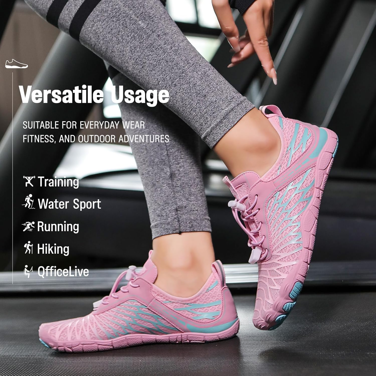 2026 New Barefoot Shoes for Women Mens,Hiking Barefoot Shoes Womens Footwear,Comfortable & Non-Slip Barefoot Vitality Shoe Women's Athletic Footwear,Wide Toe Box Water Shoe for Women Men - Image 3