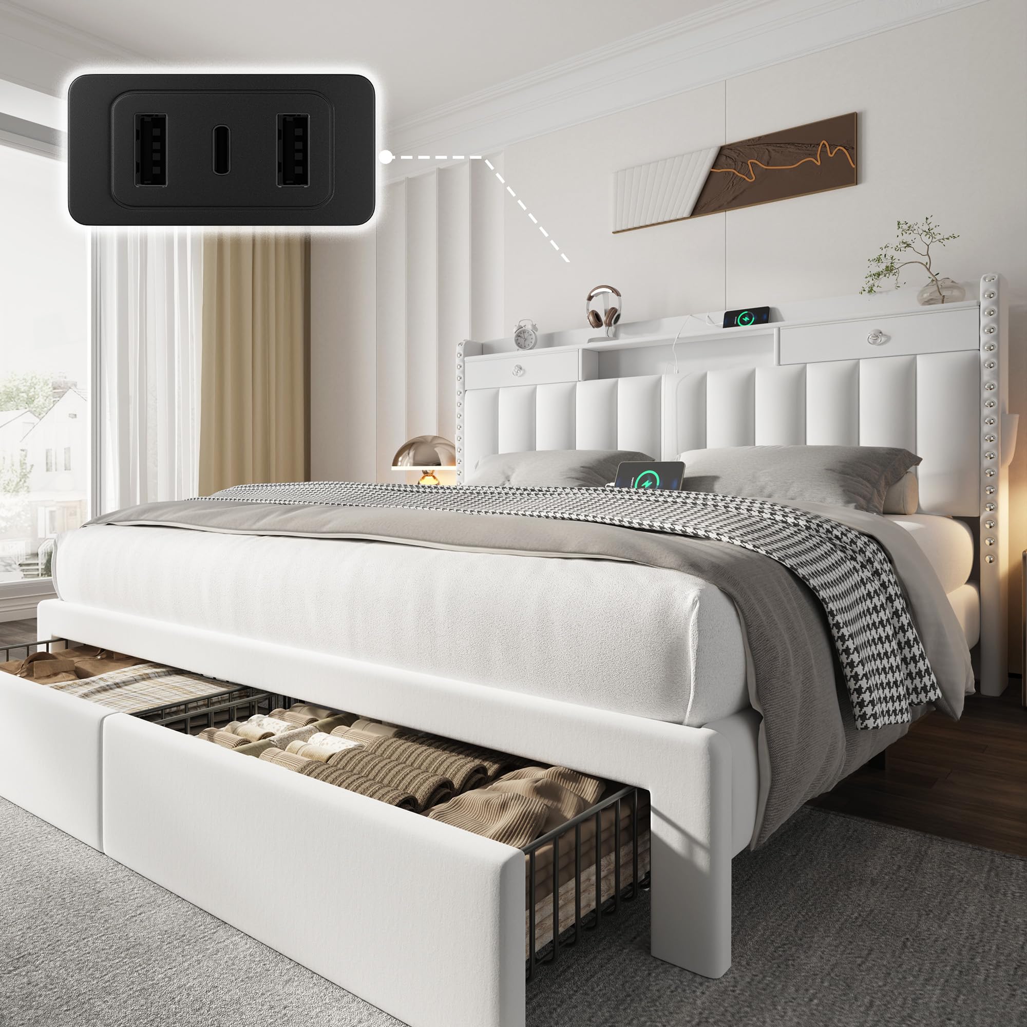 CypBed Queen Bed Frame