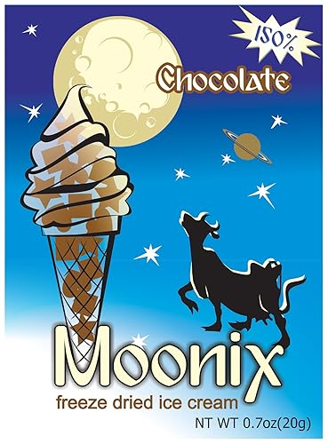 Moonix 150 Helado liofilizado 5ct (Chocolate)
