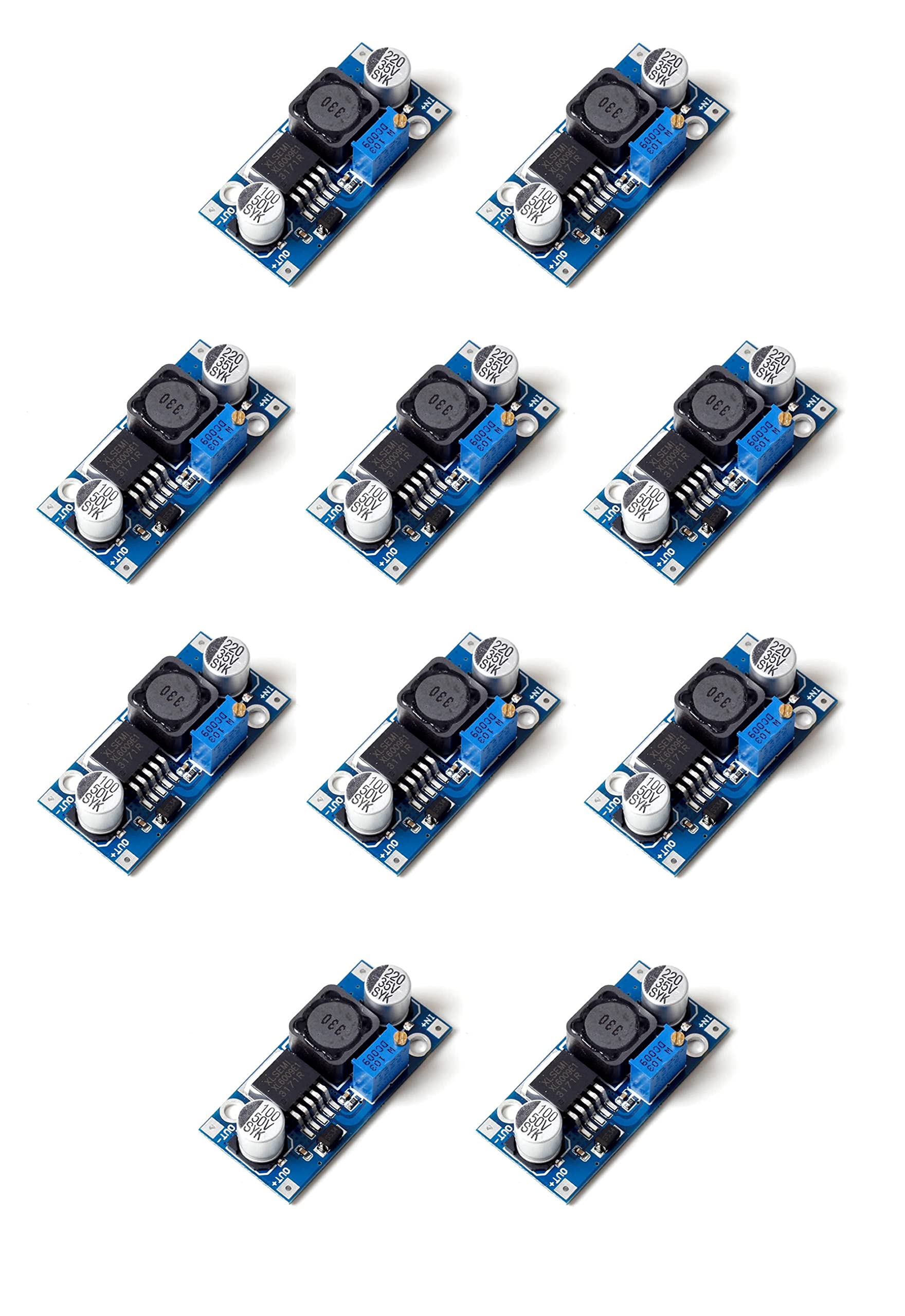 Ds Robotics® XL6009 DC to DC Boost Converter Module, 3～32V to 5～35V Step-Up Voltage Regulator, 4A Adjustable Power Supply Step-Up Module (10 Pieces) (B0BBZVX477) Amazon Price History, Amazon Price Tracker