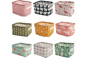 Lawei Mini Canvas Storage Bins: A Customizable Solution for Every Space