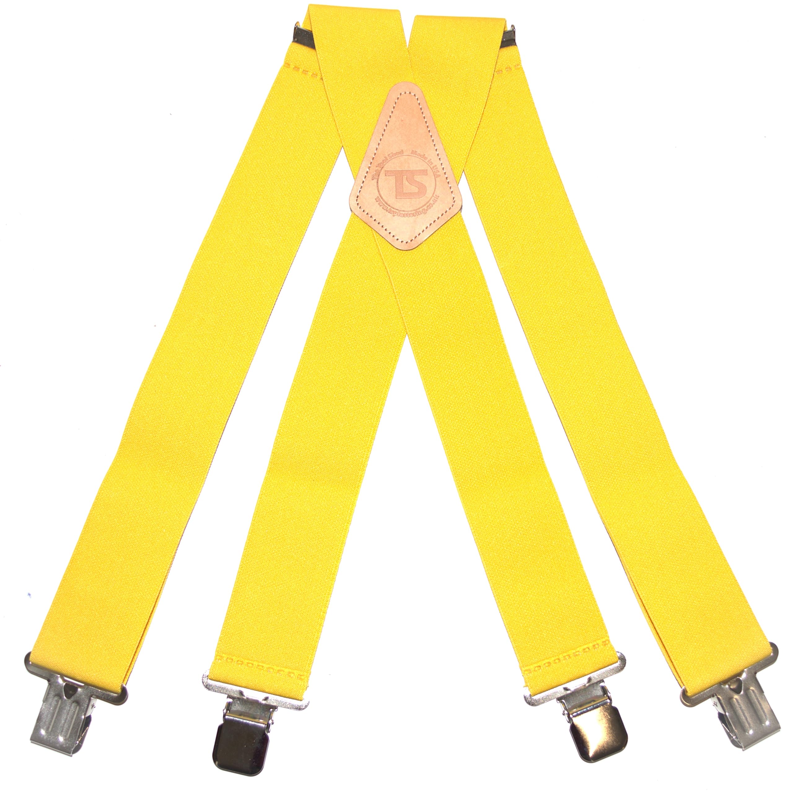 Plain Wide Braces Brimarc Yellow Brimarc Onesize Work Braces - 2"/50Mm