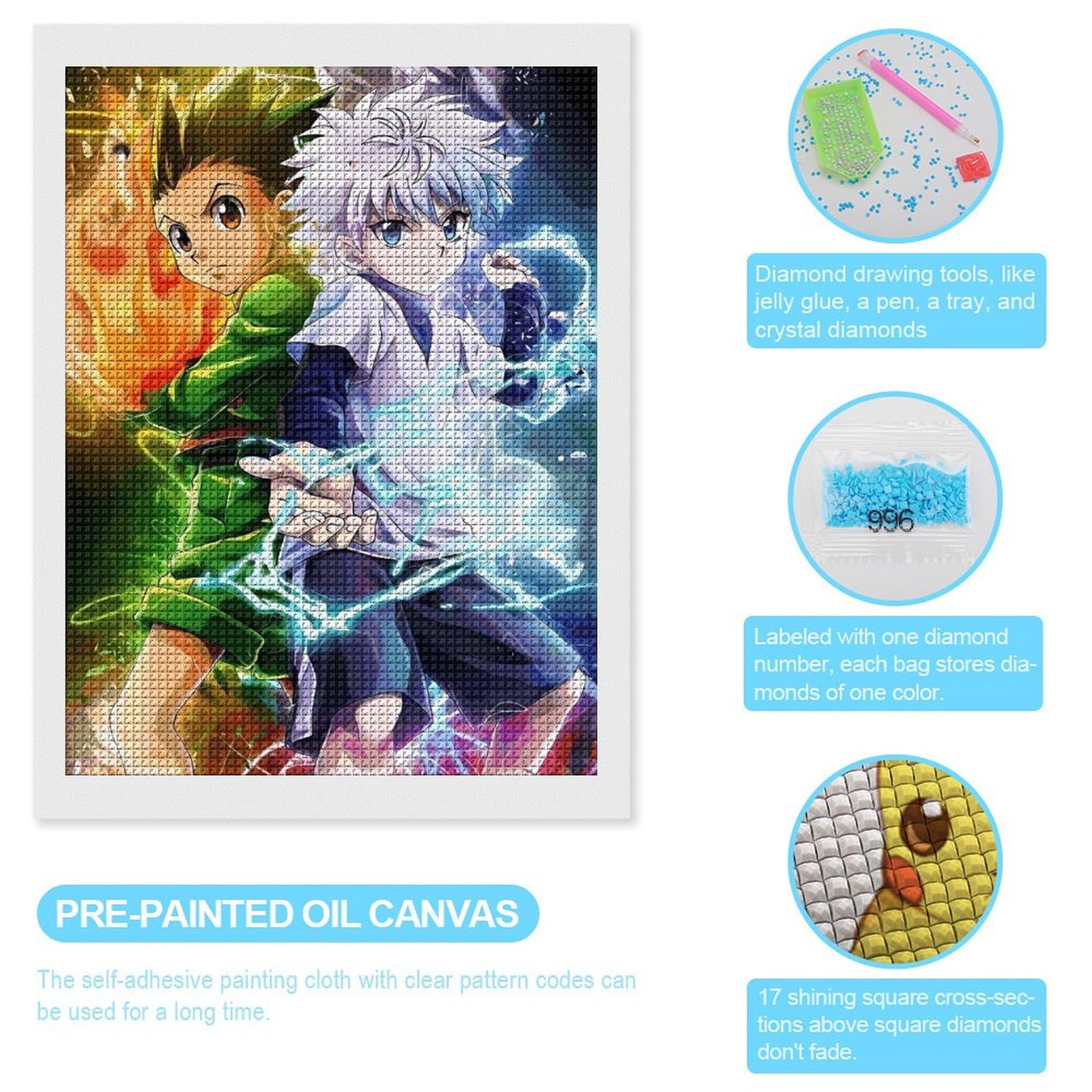 Amazon.co.jp: ハンター×ハンター ダイヤモンドアート ダイヤモンド