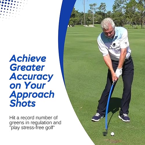 Miniatura 5 de Lag Shot XL 7 Iron - Ayuda para entrenamiento de columpio de golf elegida por los editores de Golf Digests Choice Best Swing Trainer del año 1 Ayuda