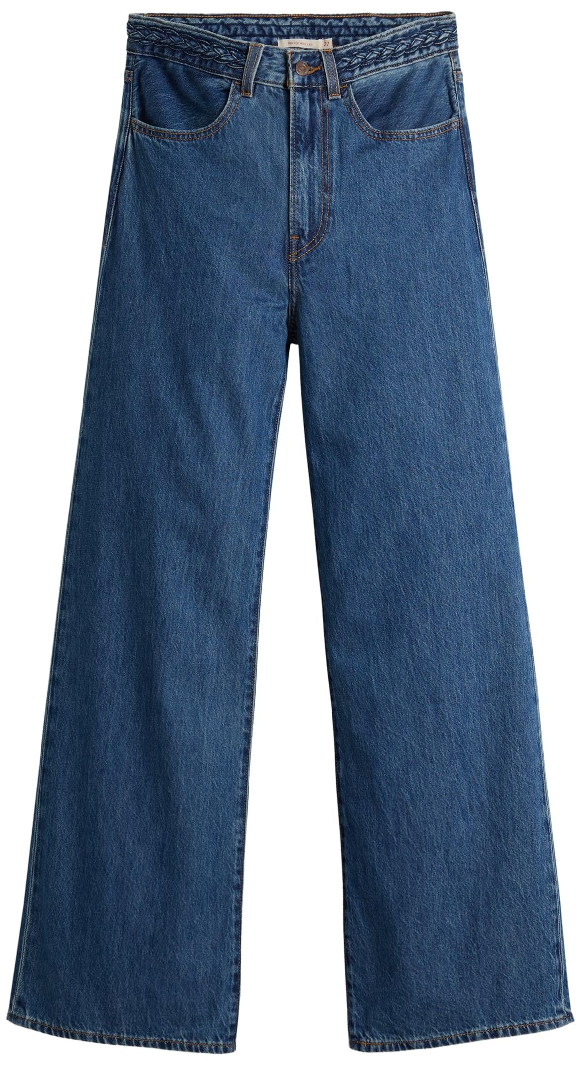 Levi's Damen Ribcage Wl Braided Jeans