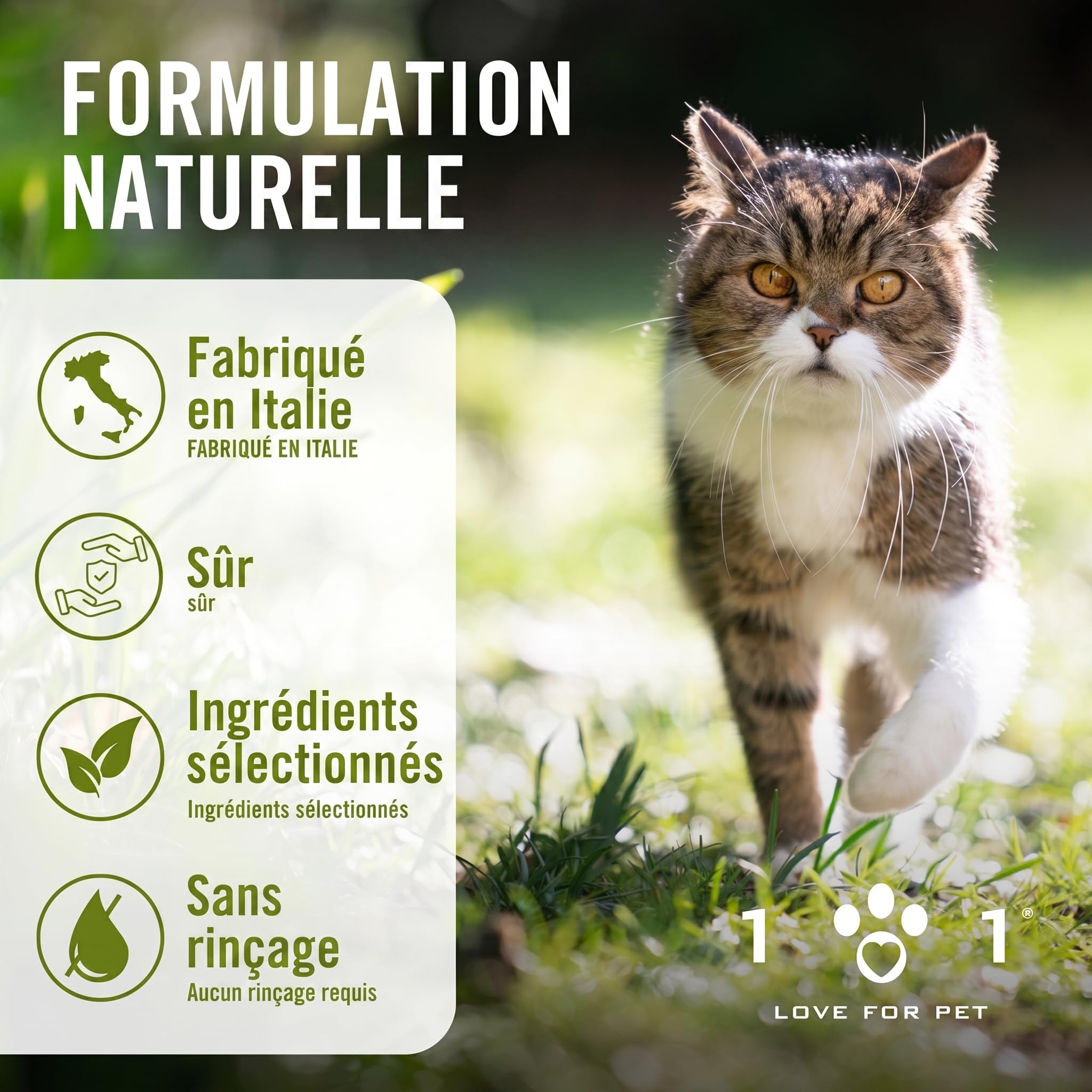 Huile de Neem Spray Anti Tique Chien et Chat 250 ML, Protection Végétale Anti Puces Chat, Anti Moustique Chien, et Anti Puce Prêt à l'emploi Linea 101