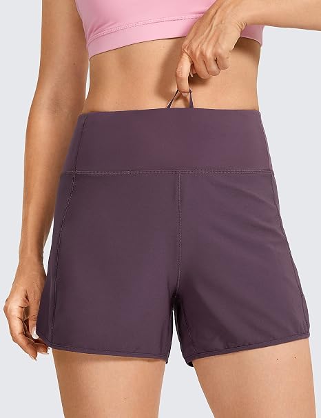 CRZ YOGA Women's High Waist Workout 
