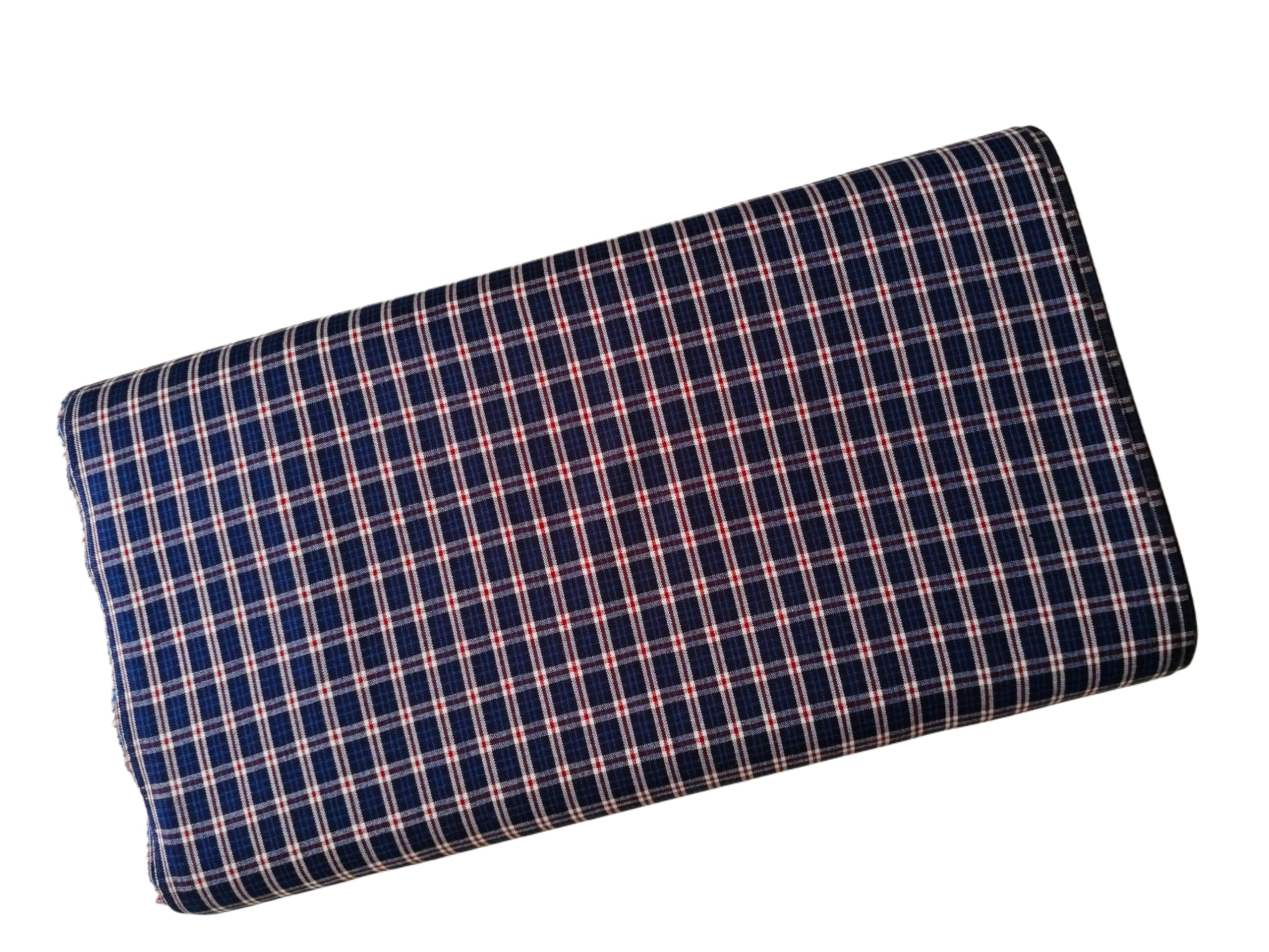 Unstitched Woolen Cotswool Shirt Fabric for Men and Boys, Winter Special Warm Fabric Plaid Pattern-picture-35