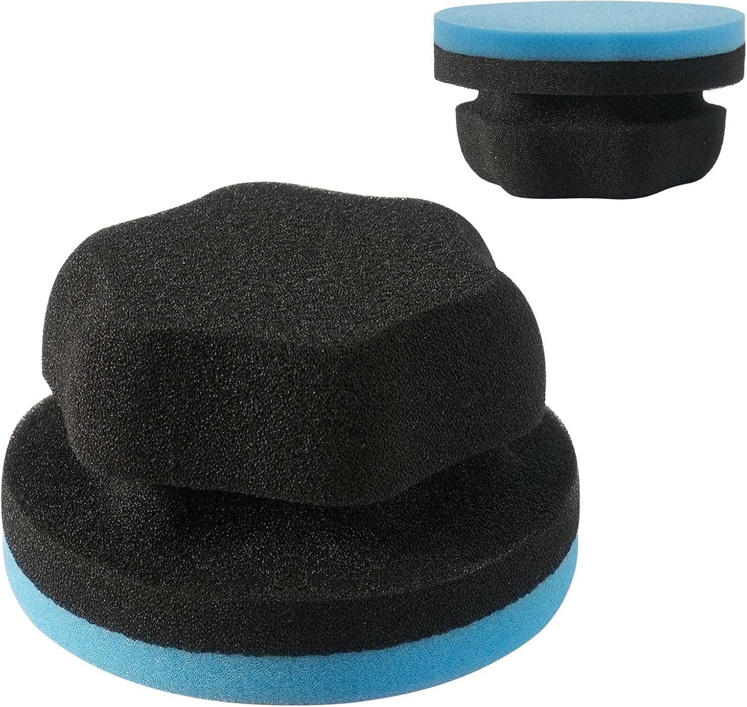 Paint Sponge Applicator Blue 1Pcs,Round Reusable Handheld