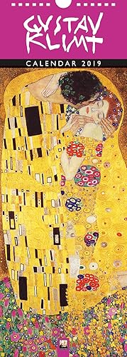 Gustav Klimt slim calendar 2019 (Art Calendar)