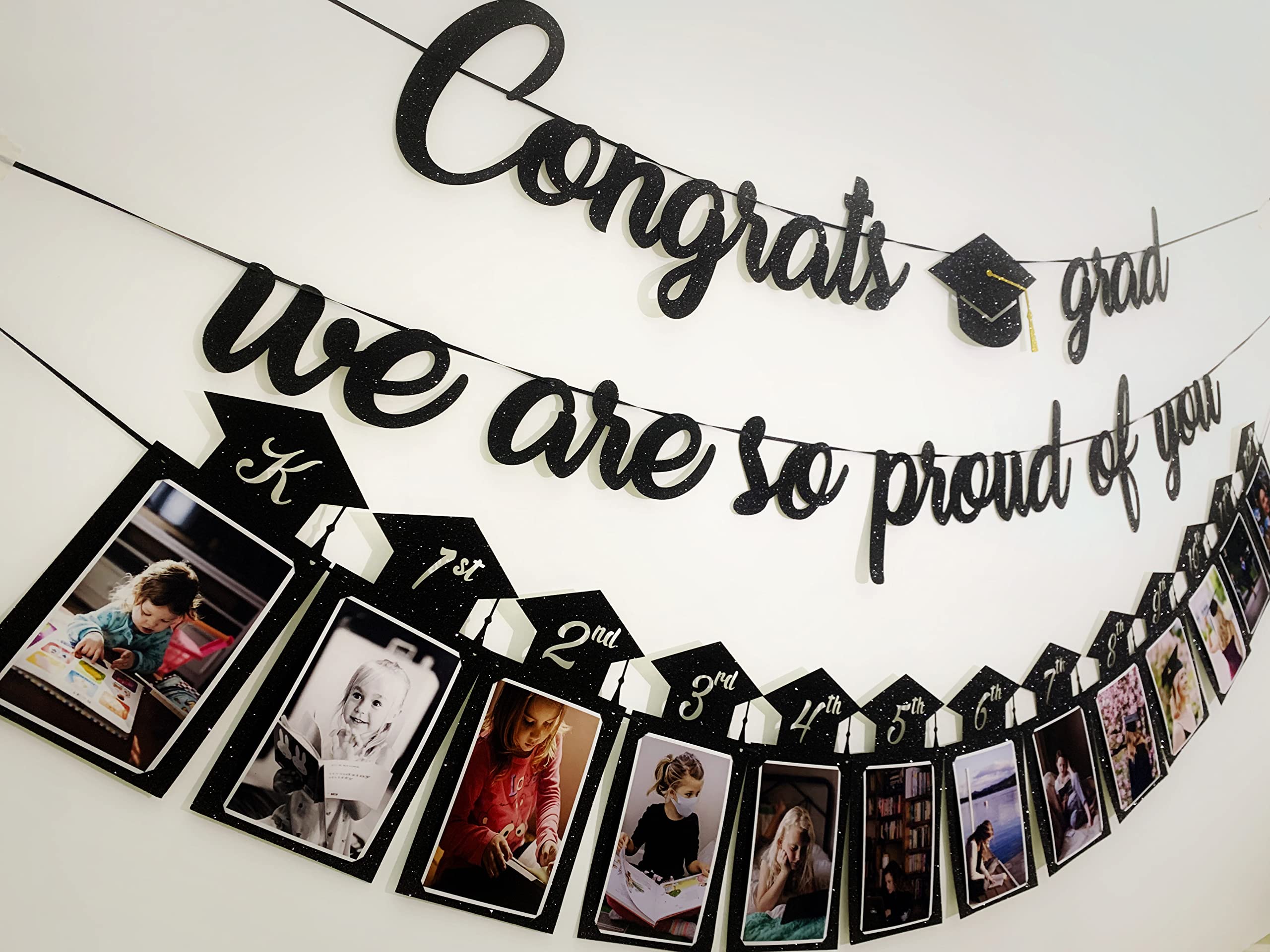 Tinbax Graduation Decorations Class of 2025 Party Supplies, Congrats Grad - Image 4