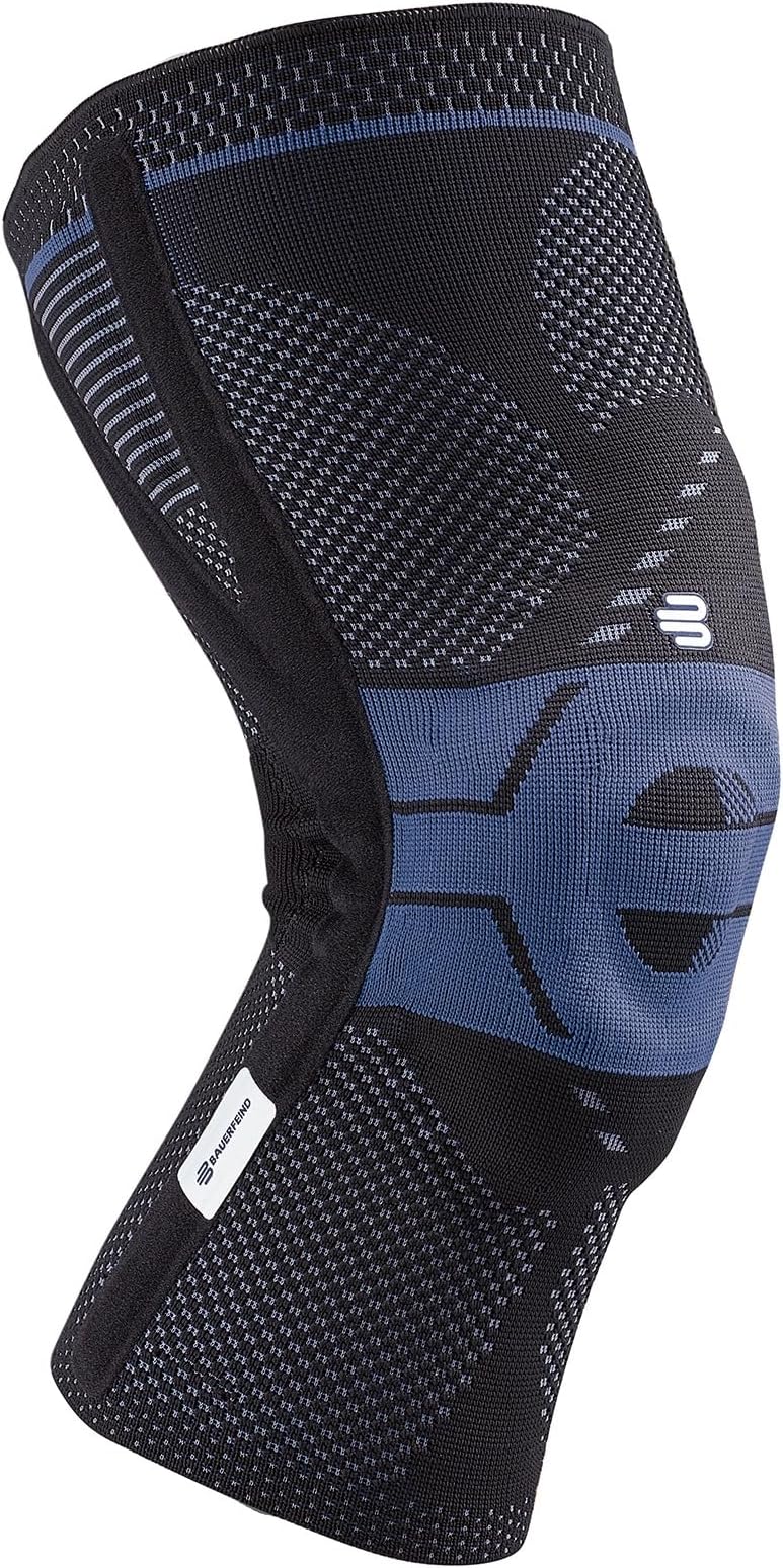 GenuTrain P3 - Patella Knee Support for Misalignment of the Kneecap - Right Knee - Size 4 - Color Black -Previous Generation