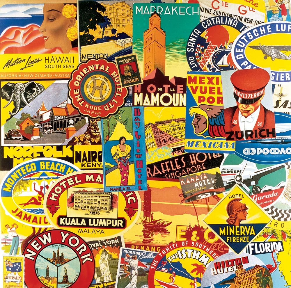Dookoła świata plakat wydruk - nieznany (24 x 24)