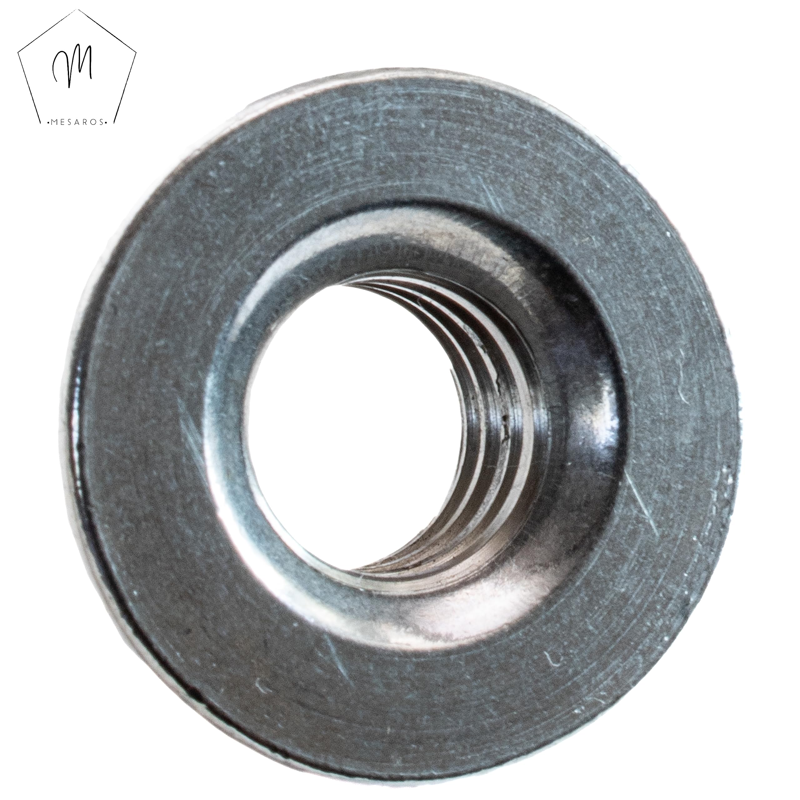 Dadi A Flangia Seghettati M6-1.0 Grado 10.9 - Confezione Da