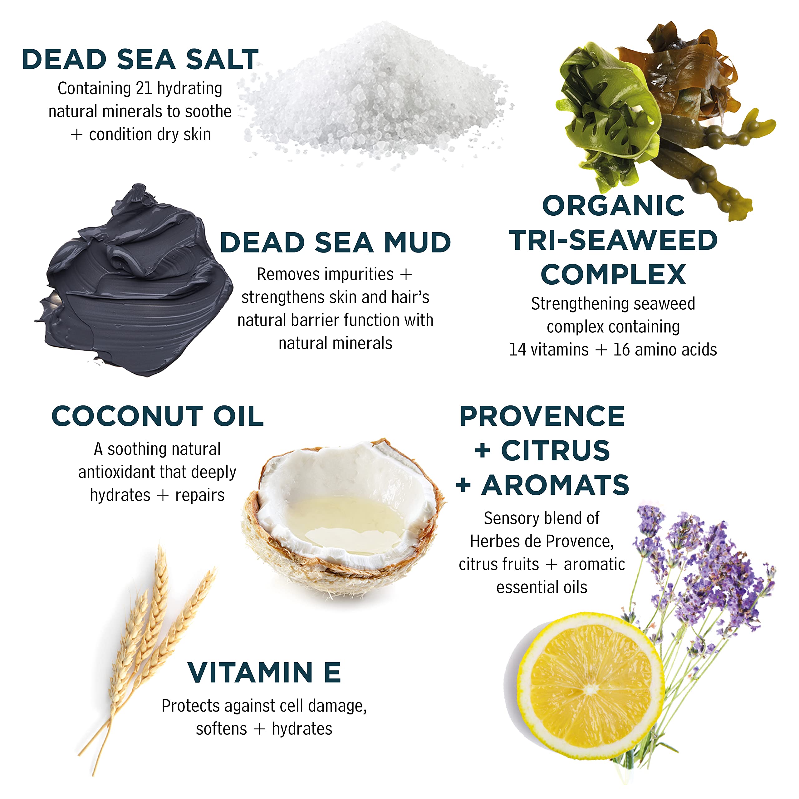 Sea Magik, Scalp Mask for Itchy Sensitive and Dry Scalp and Hair, 3 Organic Seaweed with Dead Sea Mud - Image 3