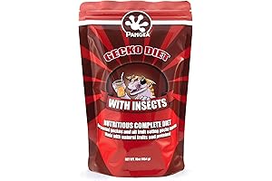 Pangea Fruit Mix with Insects Crested Gecko Complete Diet 1 lb