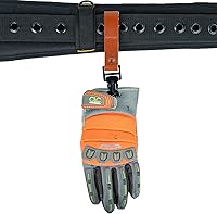 Vista 6 de MELOTOUGH Clip para Guantes de Cuero, Soporte para Guantes, Clip para Cinturón de Guantes de Trabajo