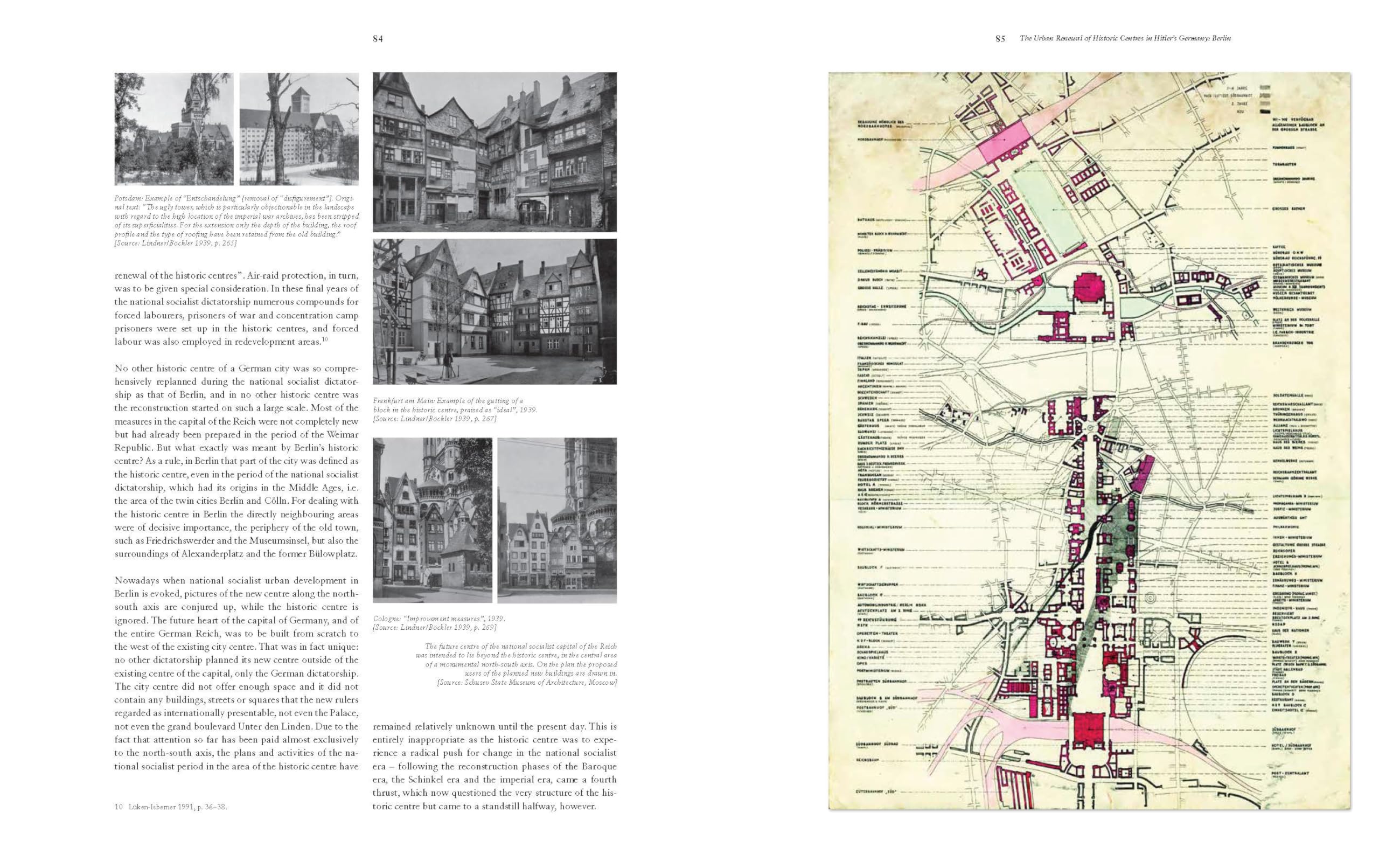 The power of past greatness. Urban renewal of historic centres in european city centres