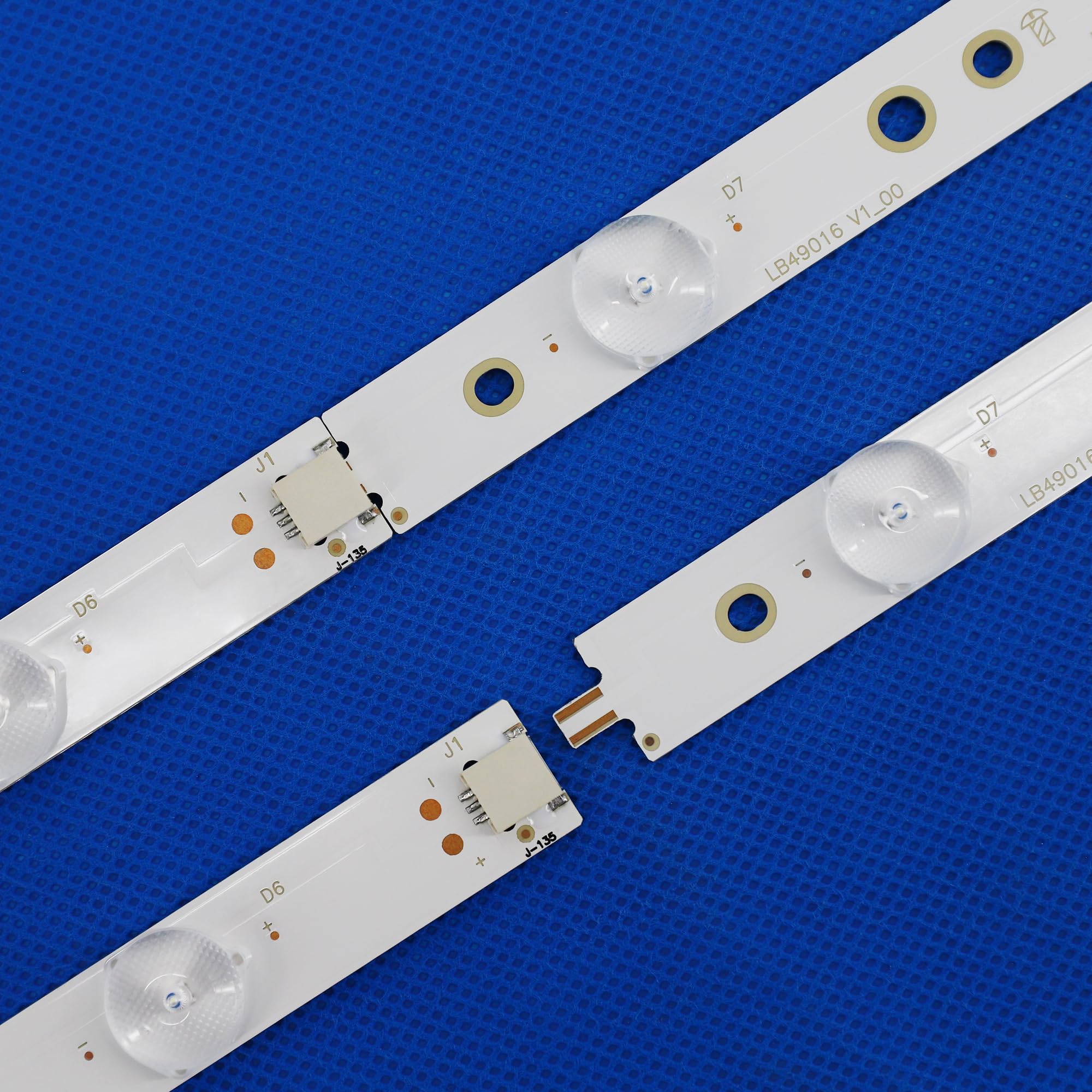Kit de 14 Bandes LED for Philips 49" LB-PF3030-GJD2P6C490712-LD RB 49AEL2-L KD-49X6000D 49PUH6101 49PUS6501