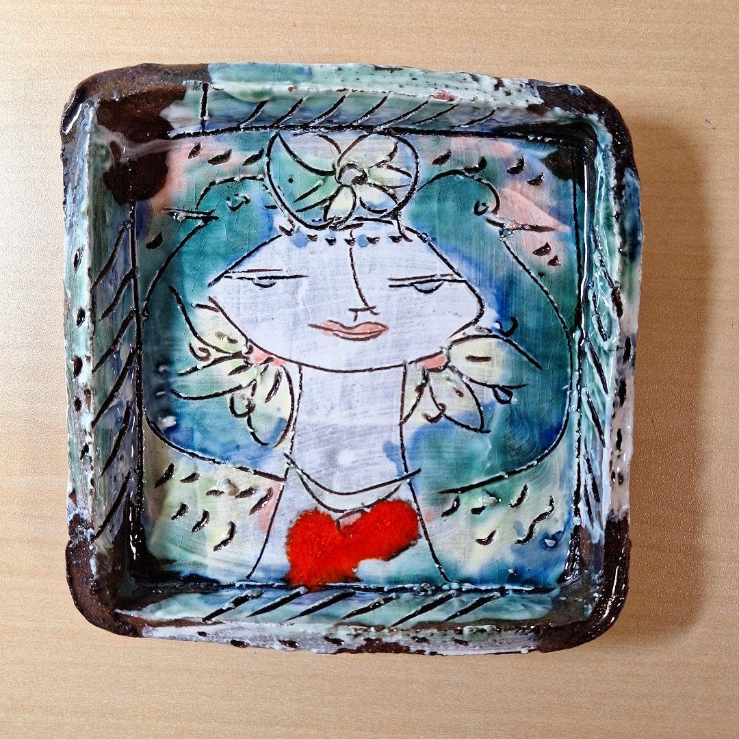 Amazon.co.jp: 陶芸家 森正氏の絵皿 : おもちゃ