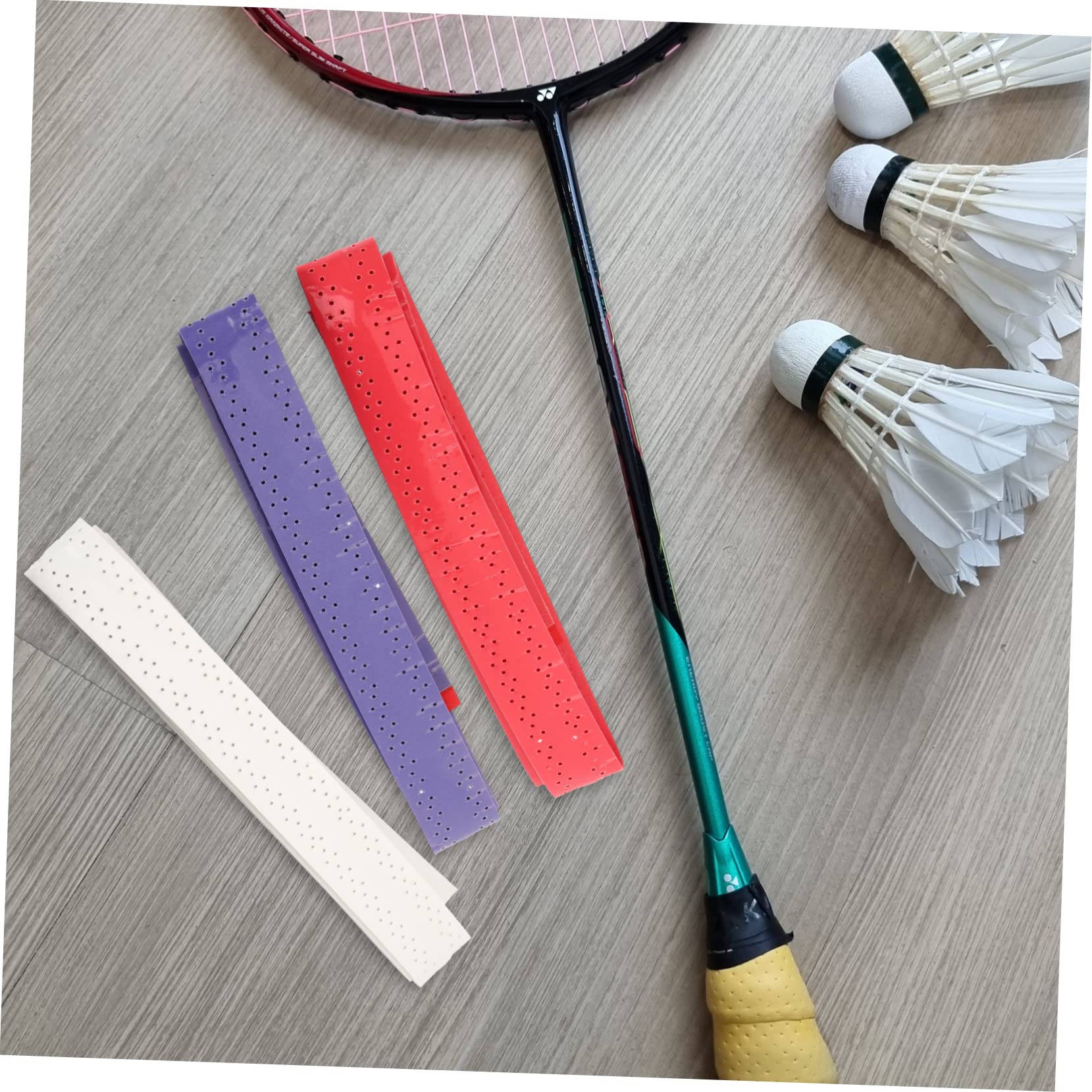 Toyvian Grip per Racchette Tennis Assorbente Antiscivolo per Racchette E Canne Design Traspirante E Comfortevole