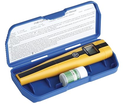 Apera Instruments Phb-3 Economic Waterproof Ph Pocket Tester, ±0.1 Ph Accuracy, 0-14.0 Ph Range (858718006261)