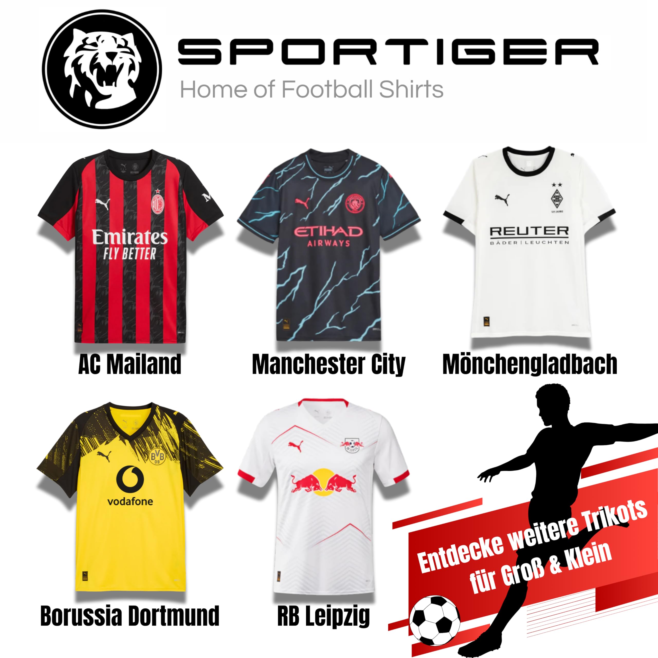 PUMA Original ManCity Trikot Herren [Home 25/26] Offizielles Manchester City Trikot [Spieler oder Personalisiert] Fussball Sportbekleidung Sport Tshirts Herren Fußball Shirt Männer