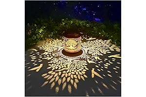 Tree of Life Solar Lanterns - Luminous Landscape Decorations for a Serene Ambiance