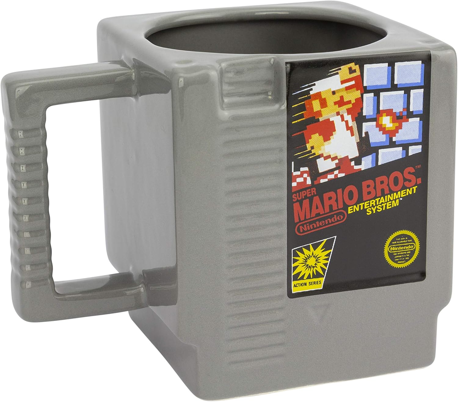 Super Mario Bros Cartridge Mug, Officially Licensed Nintendo Merchandise : Video Games