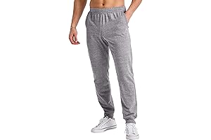 Mens Hanes Men's French Terry Jogger With Pockets: The Epitome of Comfort and Style