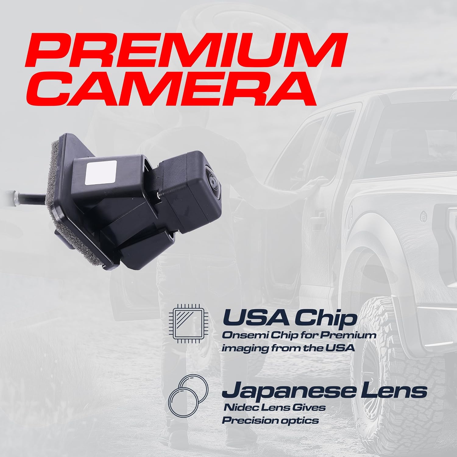Master Tailgaters Replacement for Honda Civic Coupe w/Wide Angle (2014-2015) Backup Camera OE Part # 39530-TS8-A11