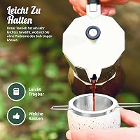 Der Traum Teaszűrő Szett - 2 db Rozsdamentes Acél Teatojás Fedéllel és Összecsukható Fogantyúval - Finom Szűrő Minden Csészéhez, Mosogatógép 7