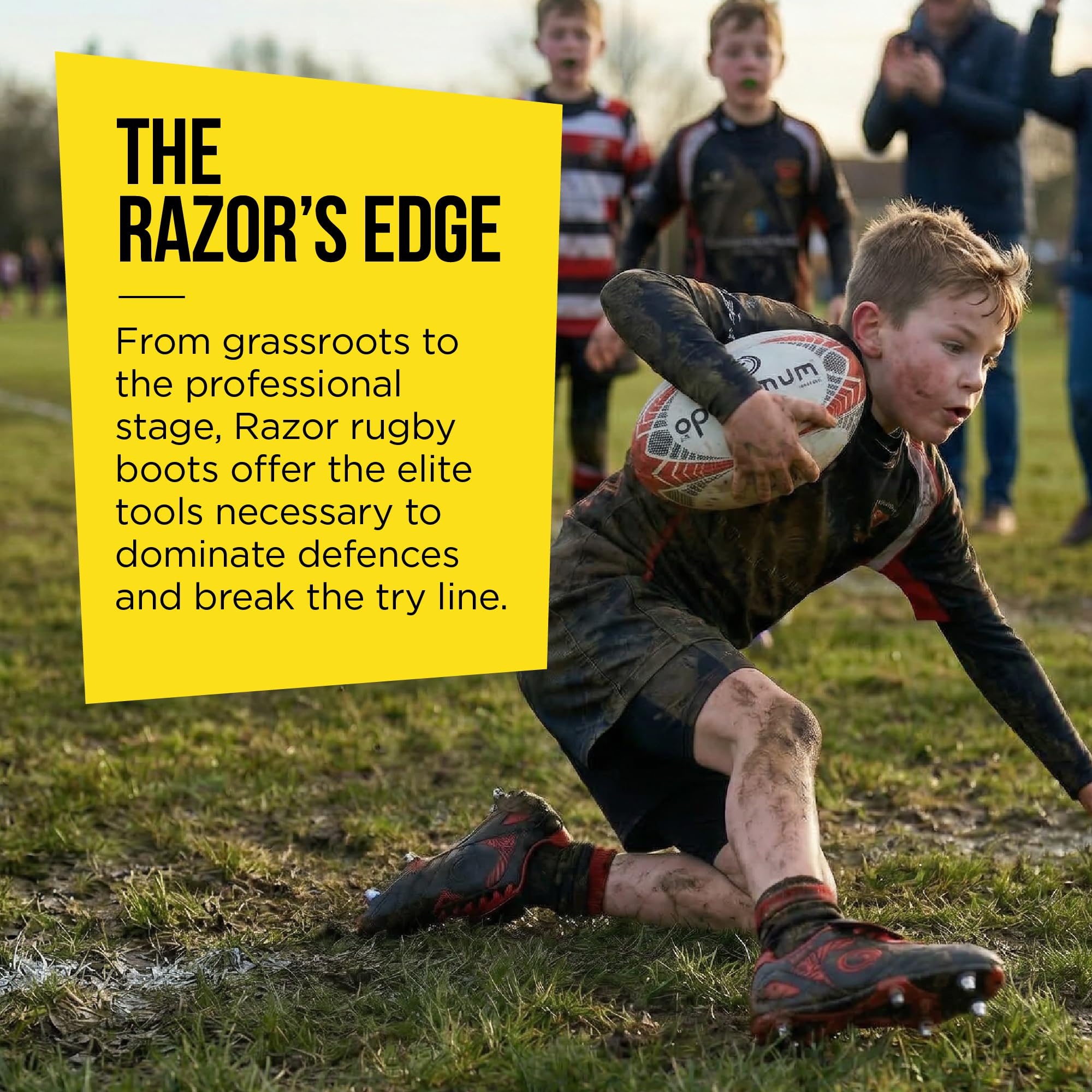 OPTIMUM Razor Zapatillas de rugbyNiños