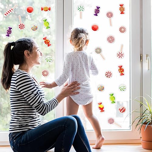 Vista 75 de 20 calcomanías de gel grueso en forma de corazón, para el día de San Valentín, fiesta, aniversario, boda, fiesta, hogar, oficina, decoración