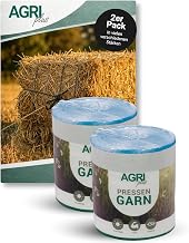 AGRIplus Press Yarn I 2 Pieces of 5 kg I 400 m/kg I High-Quality PP Yarn I Robust, Weather-Resistant & Tear-Resistant I For High Pressure Presses & High Pressure Bales