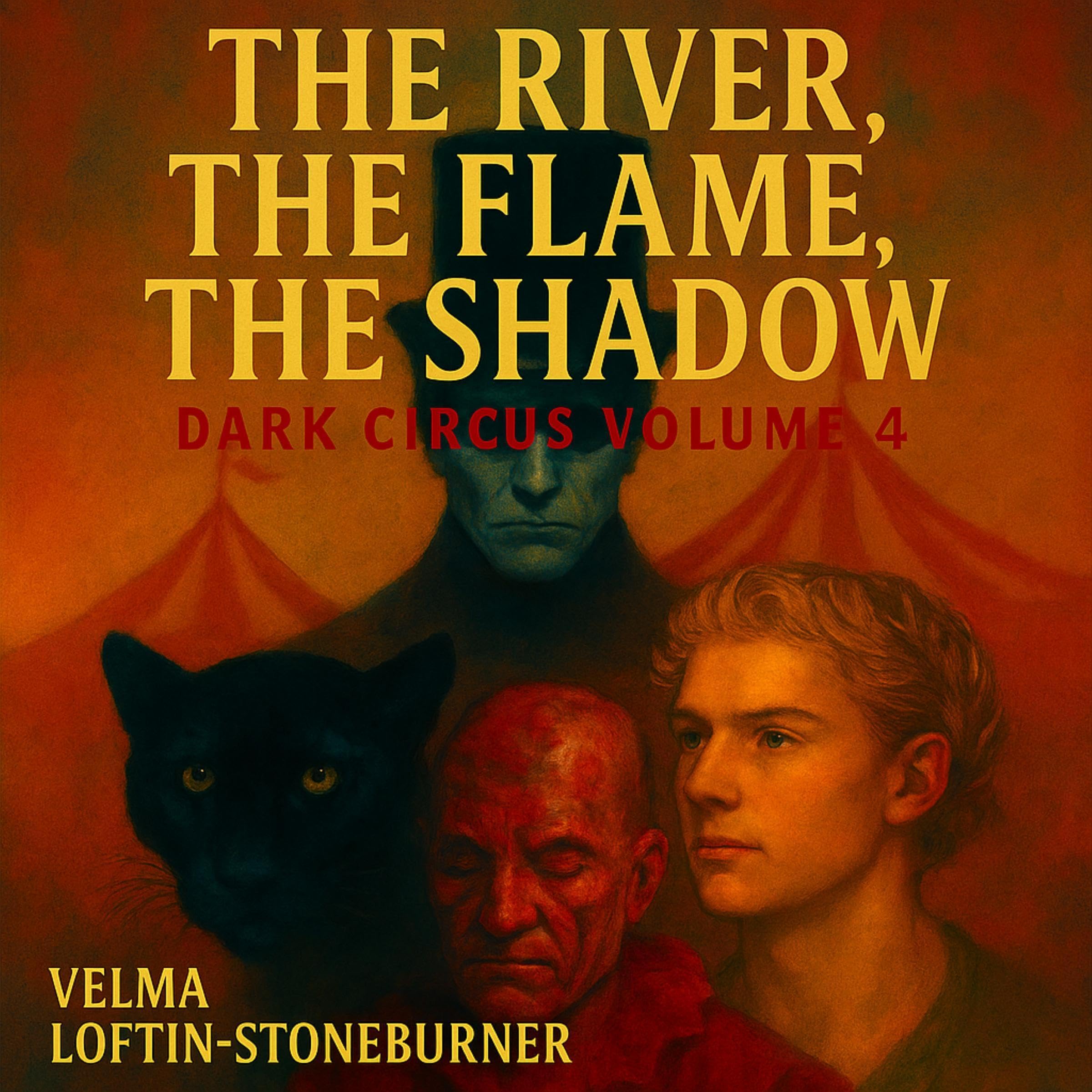 Cover art for The River, the Flame, the Shadow