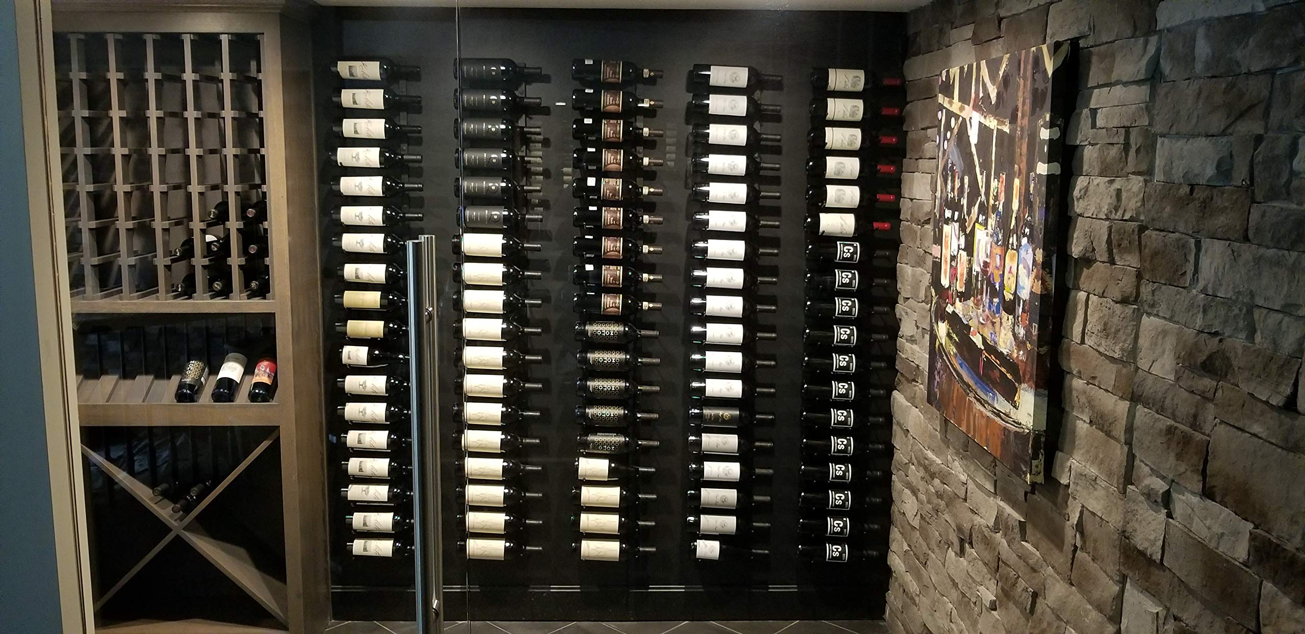 Wine Cellar Racks W Series Luxe Wine Rack Single Depth, Metal