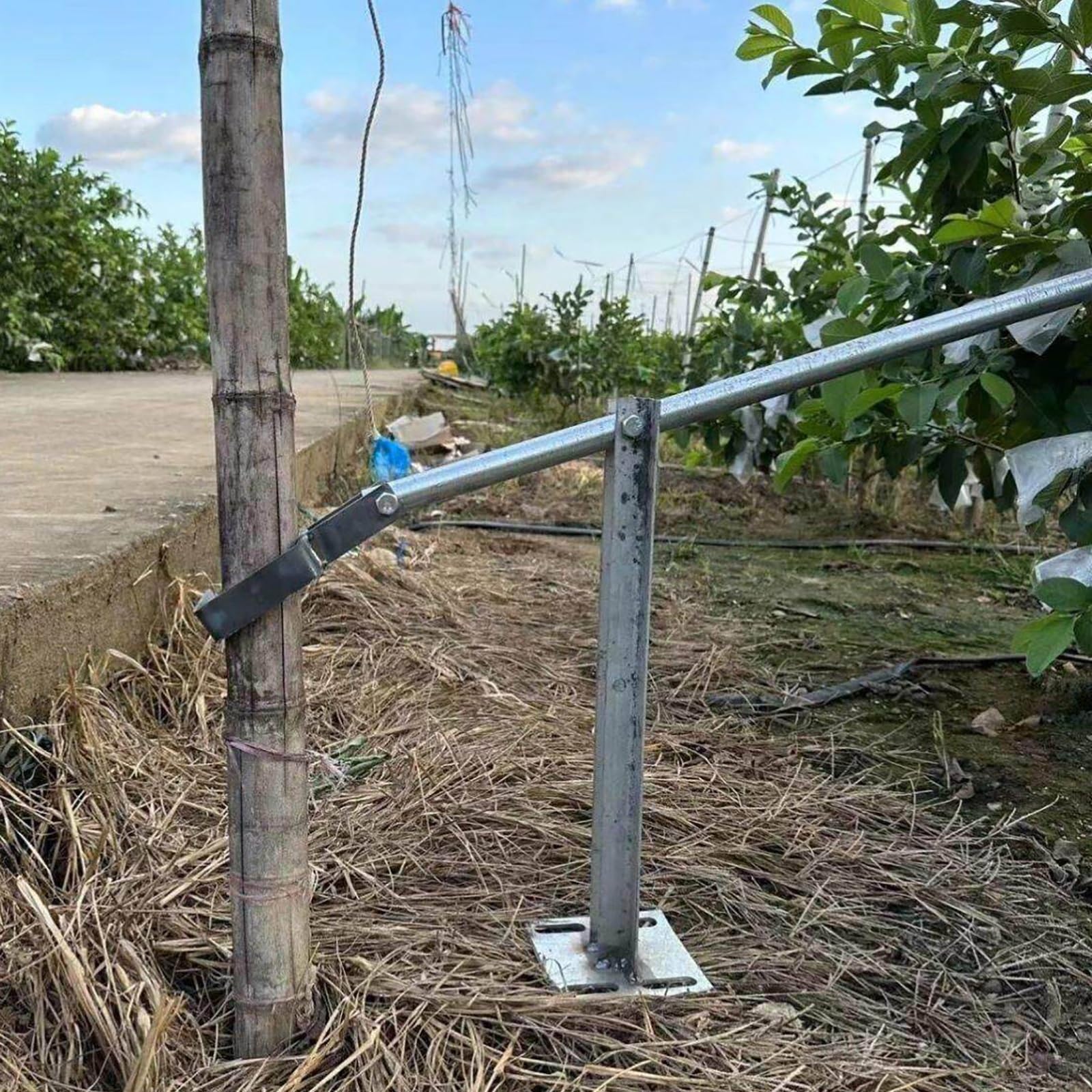 Extracteur de poteaux de clôture pour jardin et ferme
