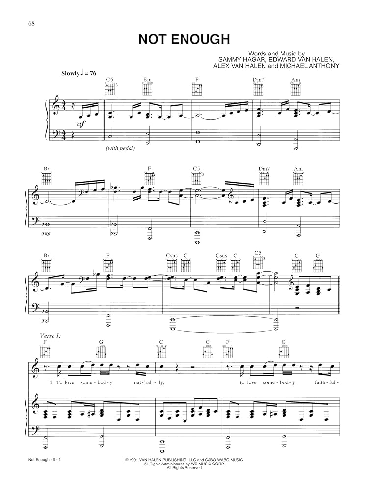 ヴァンヘイレン  楽譜　ベスト ヤマハ】ギタースコア ヴェリー・ベスト・オブ・ヴァン