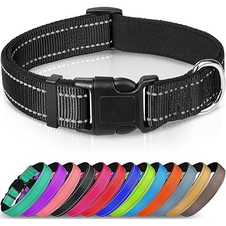 Joytale Reflective Dog Collars for Small, Medium and Large Dogs